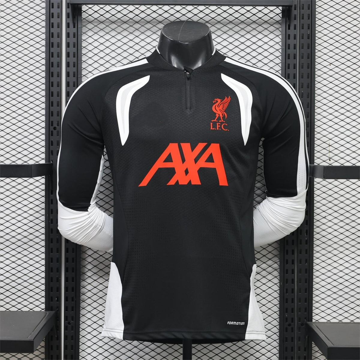 2026-27 Liverpool Black Training Long Sleeve Player S-3XL