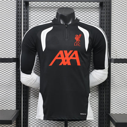 2026-27 Liverpool Black Training Long Sleeve Player S-3XL