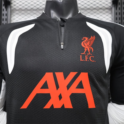 2026-27 Liverpool Black Training Long Sleeve Player S-3XL