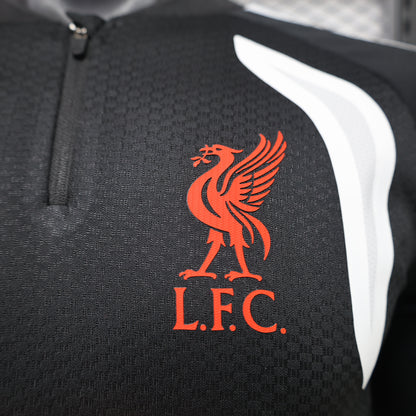 2026-27 Liverpool Black Training Long Sleeve Player S-3XL