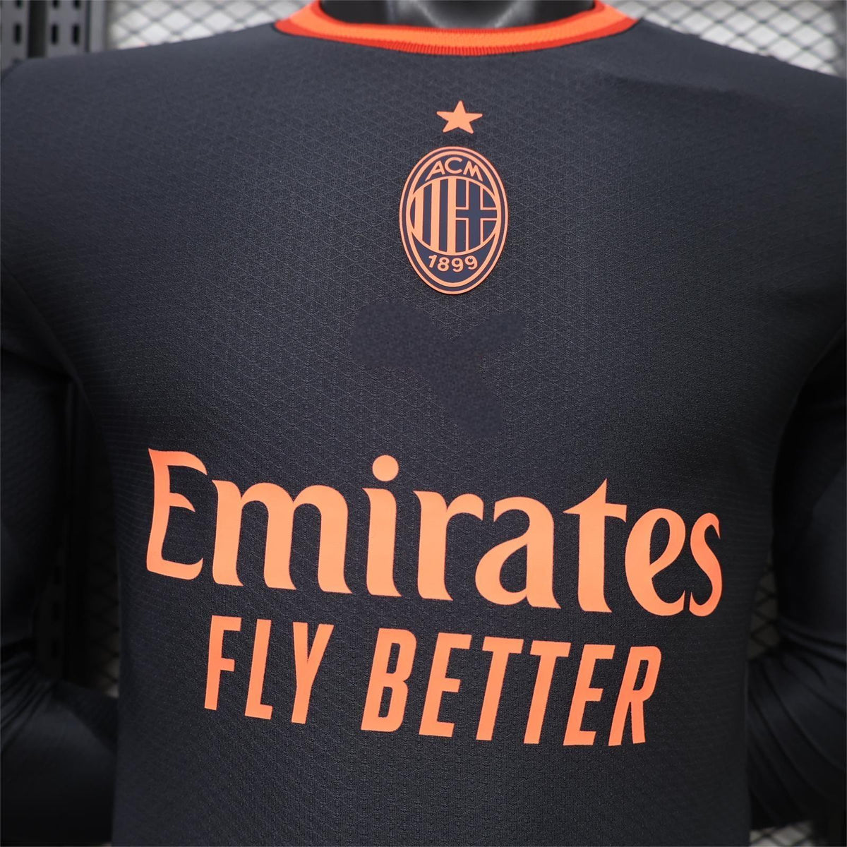 2026-27 AC Milan Second Away Long Sleeve Player S-3XL
