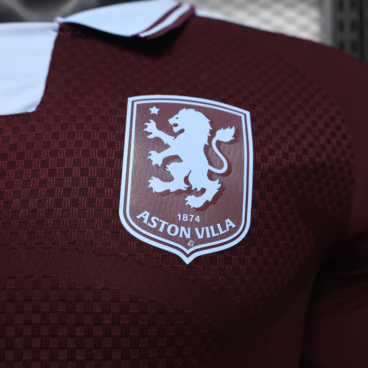 2026-27 Aston Villa Home with Sponsor Long Sleeve Player S-2XL
