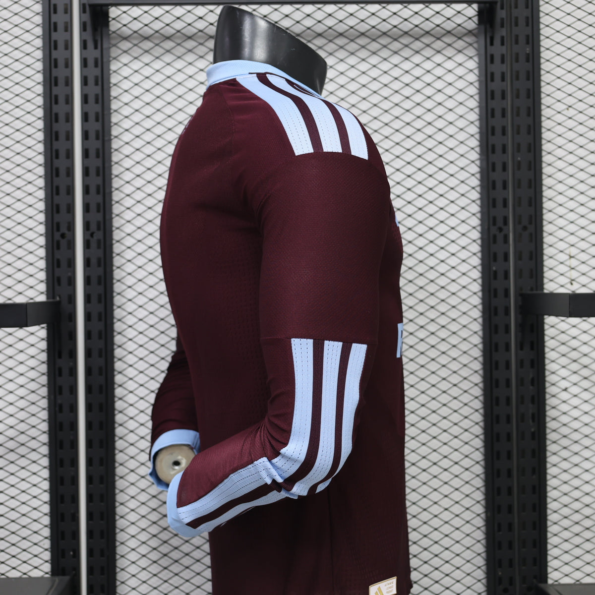 2026-27 Aston Villa Home with Sponsor Long Sleeve Player S-2XL