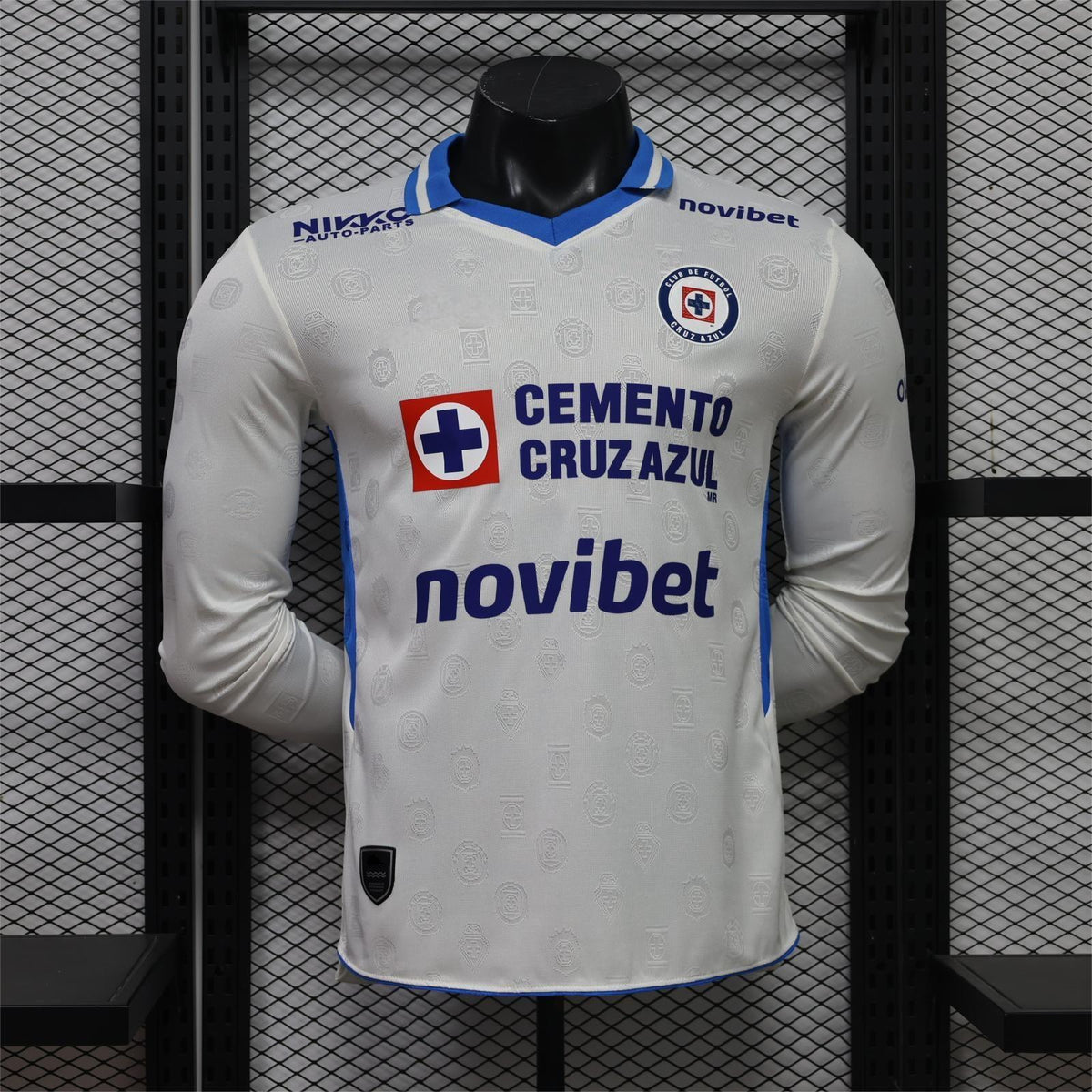 2026-27 Cruz Azul Away Long Sleeve Player S-4XL