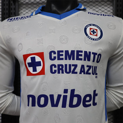 2026-27 Cruz Azul Away Long Sleeve Player S-4XL