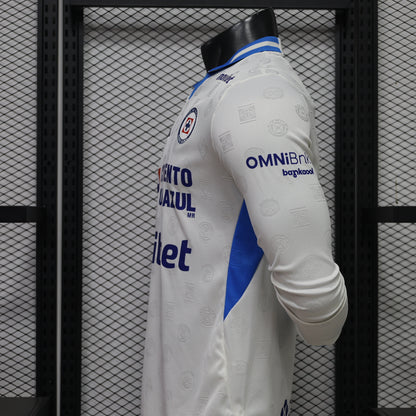 2026-27 Cruz Azul Away Long Sleeve Player S-4XL