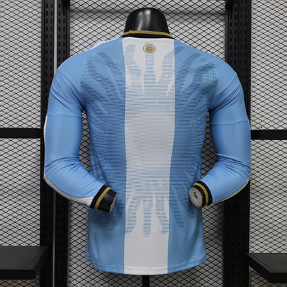 2026 Argentine Messi Commemorative Edition Long Sleeve Player S-4XL