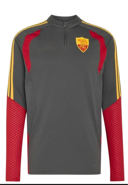 2026-27 Roma Grey Training Long Sleeve Player S-2XL