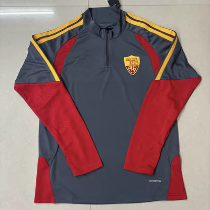2026-27 Roma Grey Training Long Sleeve Player S-2XL