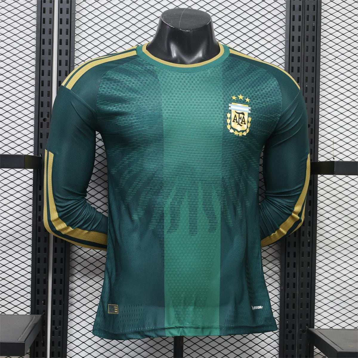 2026 Argentina Green Long Sleeve Player S-4XL