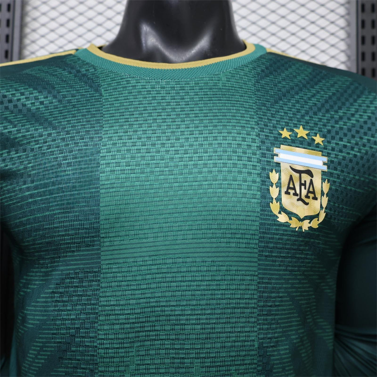 2026 Argentina Green Long Sleeve Player S-4XL