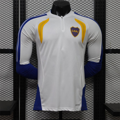 2026-27 Boca Juniors White Long Sleeve Player S-3XL