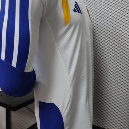 2026-27 Boca Juniors White Long Sleeve Player S-3XL