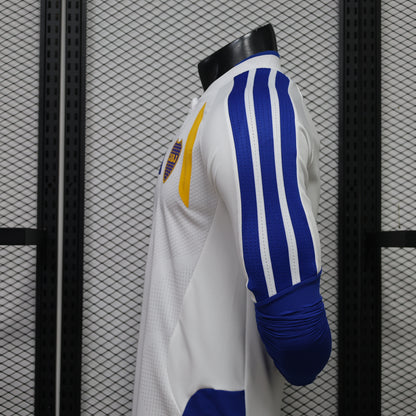 2026-27 Boca Juniors White Long Sleeve Player S-3XL