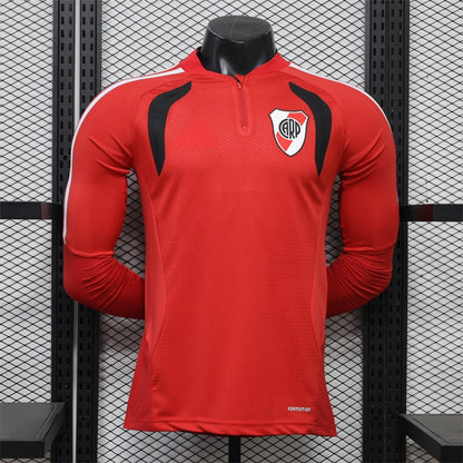 2026-27 River Plate Red Long Sleeve Player S-3XL