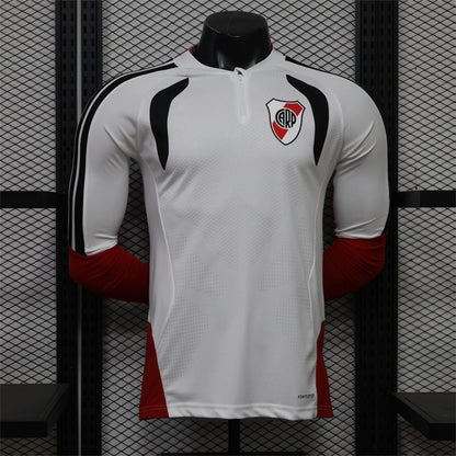 2026-27 River Plate White Long Sleeve Player S-3XL