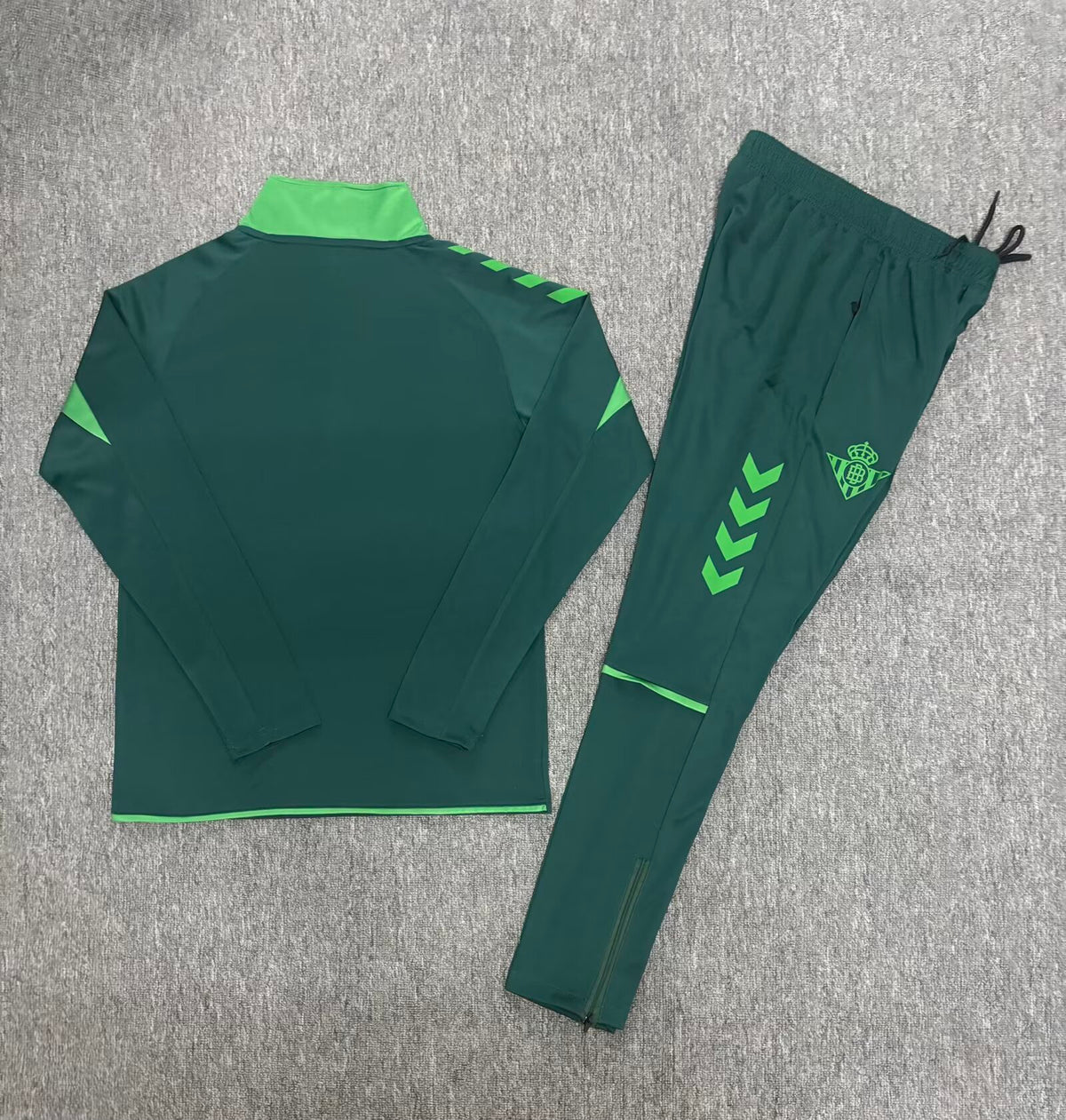 2026-27 Real Betis Half Zip Training Suit Adults Or Children
