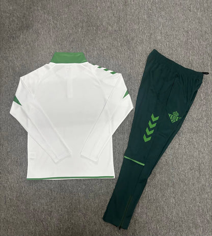 2026-27 Real Betis Half Zip Training Suit Adults Or Children