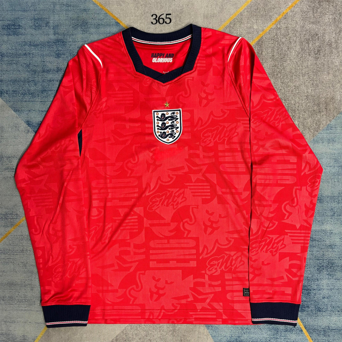 2026 England Away Long Sleeve S-4XL