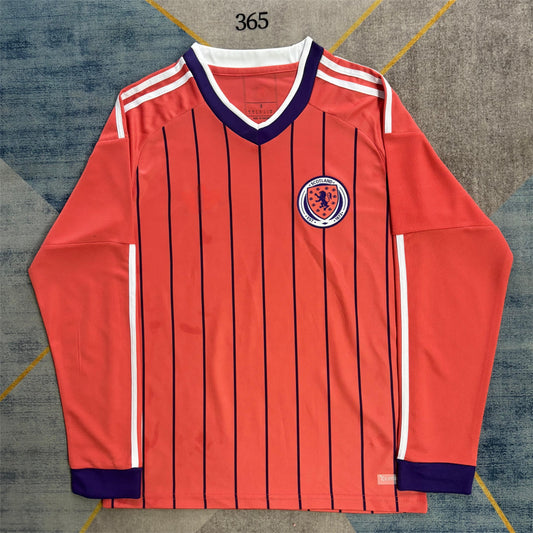 2026 Scotland Away Long Sleeve S-4XL