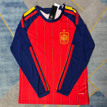 2026 Spanien Heim Langarm S-2XL
