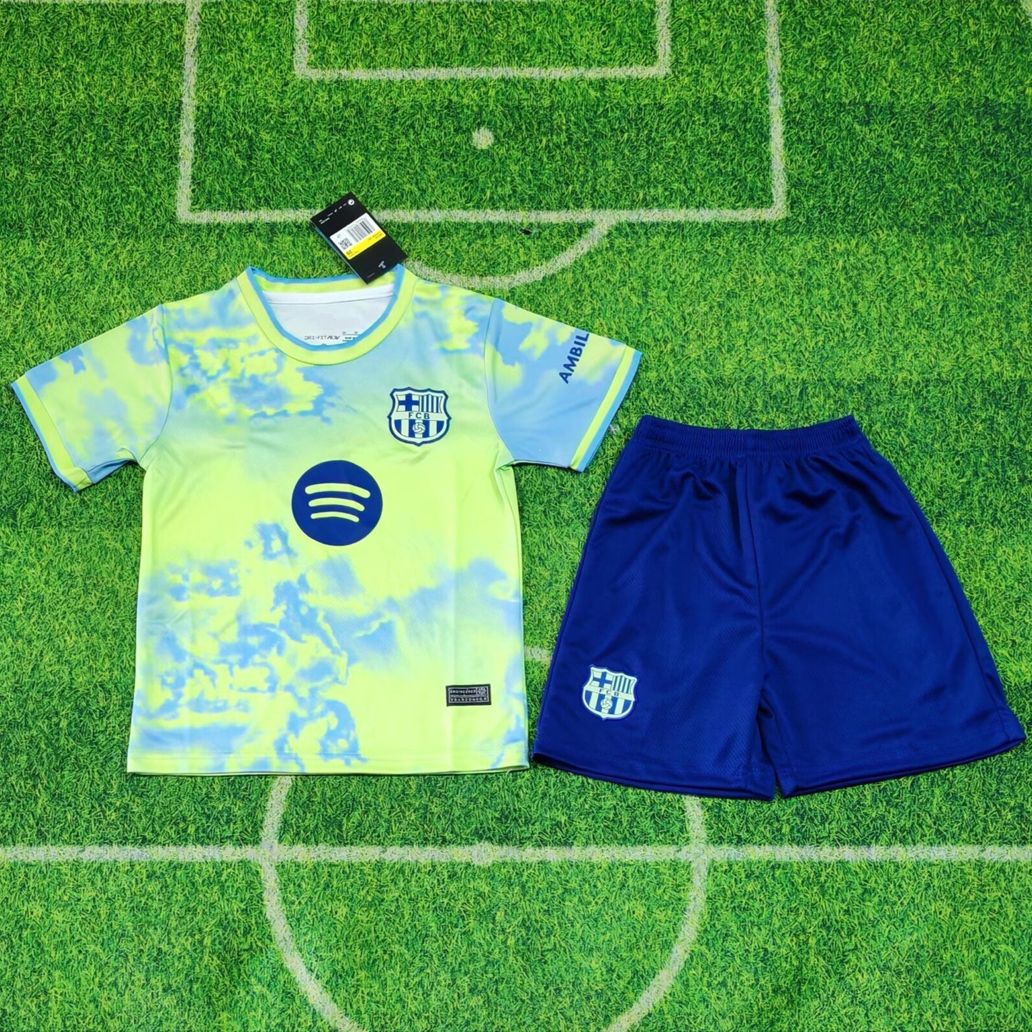 2024-25 Barcelona Drittes Trikot KINDER 16-28