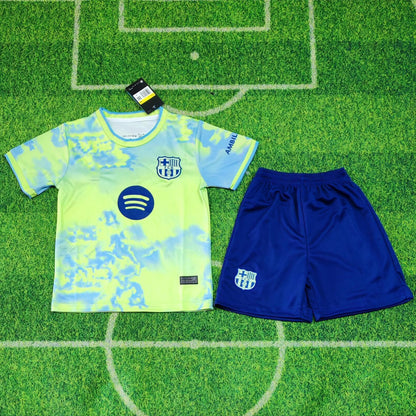 2024-25 Barcelona Drittes Trikot KINDER 16-28