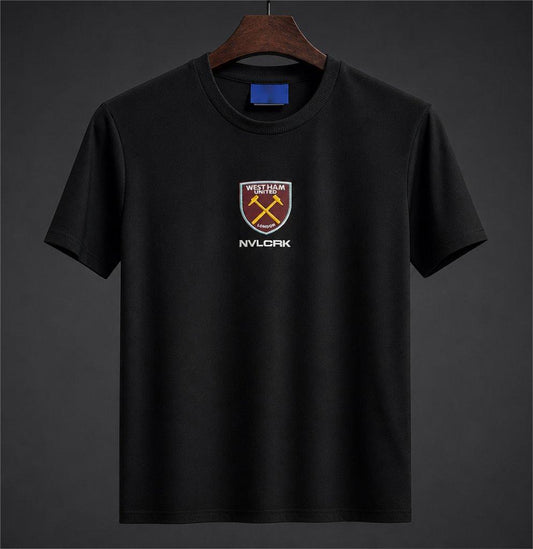 2026-27 West Ham United NVLCRK crest zwart voetbal-T-shirt S-4XL