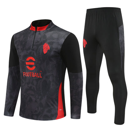 Conjunto de entrenamiento rojo del Barcelona 2024-25 (tallas S-2XL)