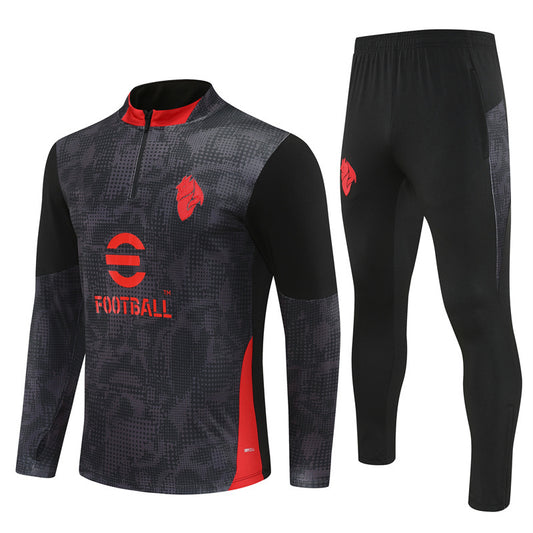 Conjunto de entrenamiento rojo del Barcelona 2024-25 (tallas S-2XL)