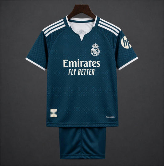 2026-27 Real Madrid Teal Away Kids 16-28
