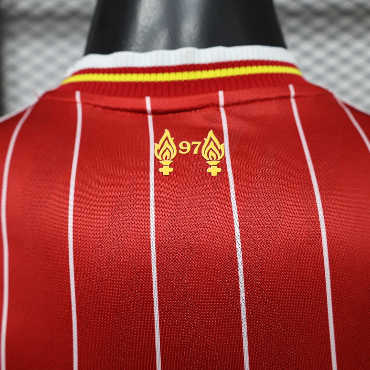 2026-27 Liverpool Home Red With White Pinstripe Player S-3XL