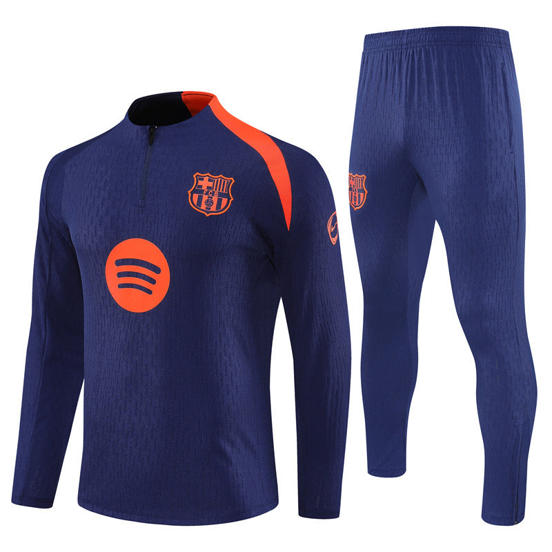 2025-26 Barcelona Royal Blue training suit Adults Or Children