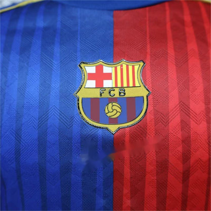 2026-27 Barcelona Royal Blue Garnet Red Vertical Stripes Special Edition Player S-3XL