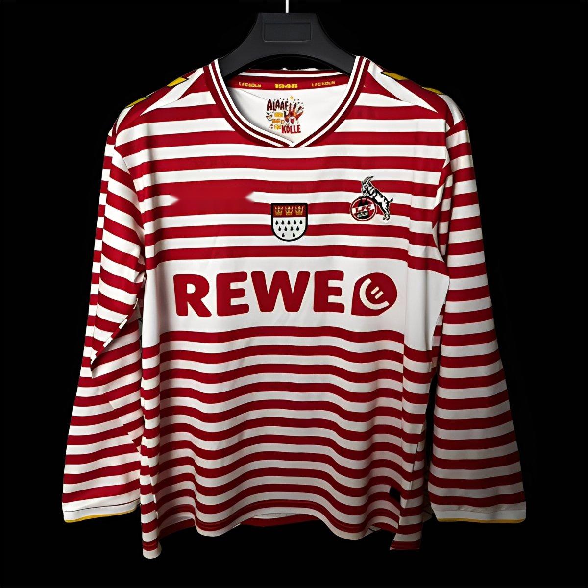 2025-26 Köln Carnival WhiteRed Long Sleeve Special S-2XL