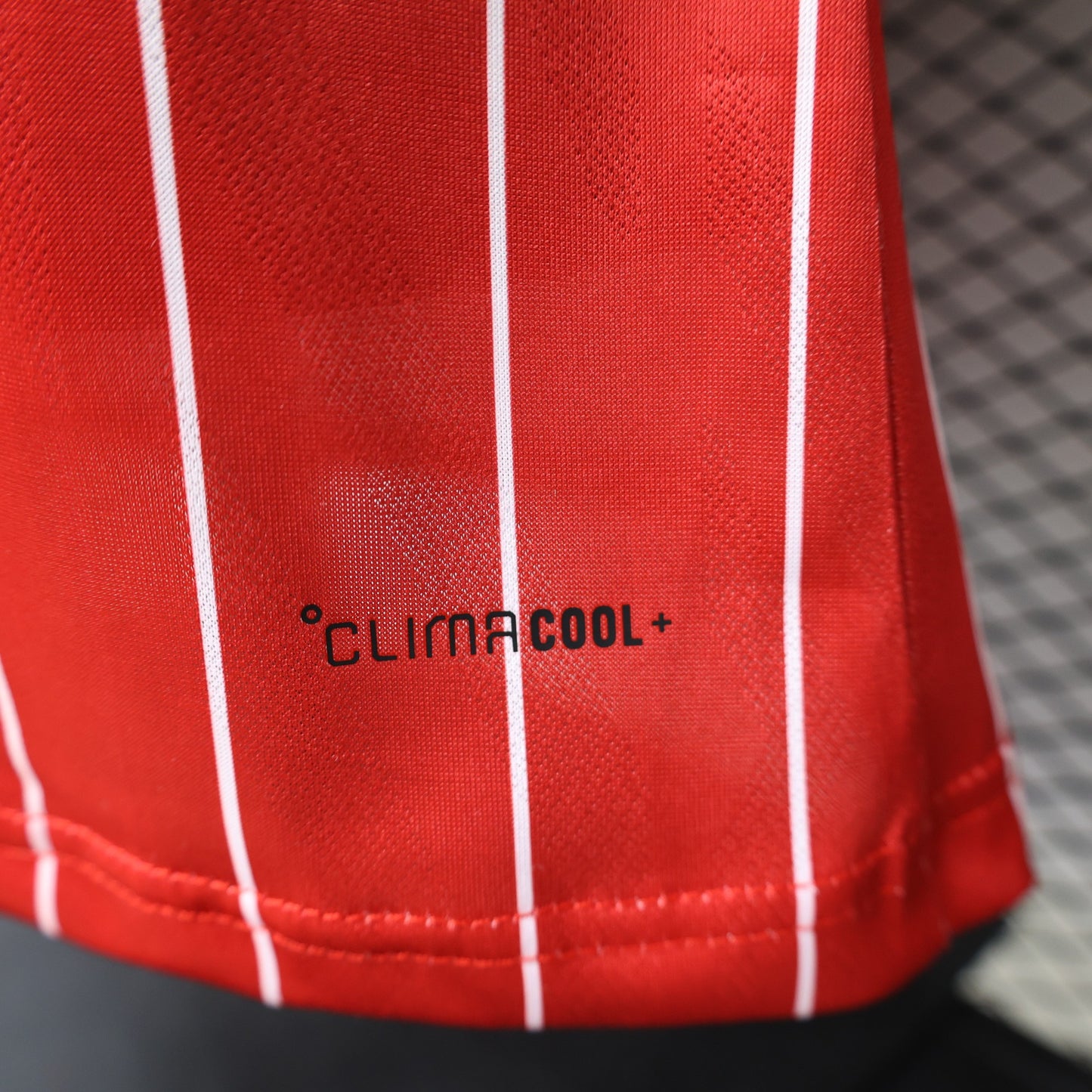 2026-27 Liverpool Home Red With White Pinstripe Player S-3XL