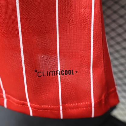 2026-27 Liverpool Home Red With White Pinstripe Player S-3XL