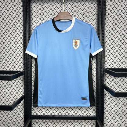 2024-25 Uruguay Home Black and white collar S-2XL