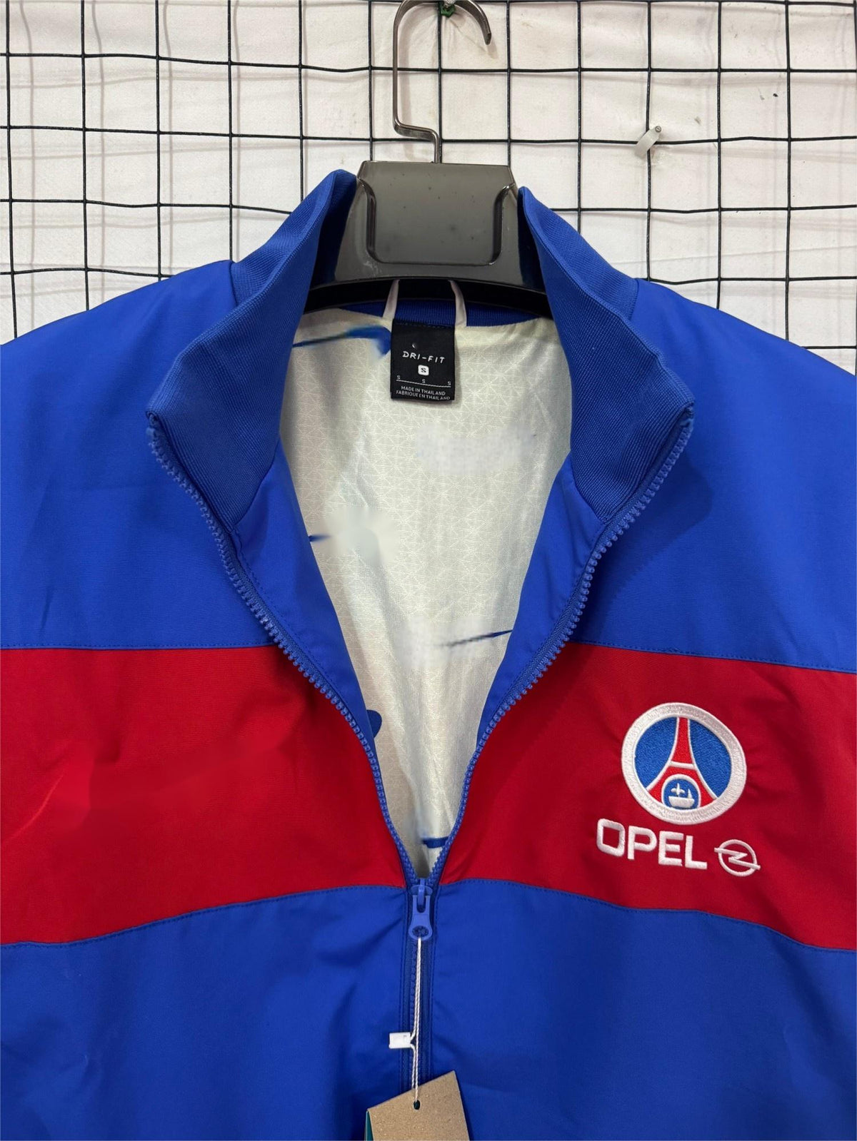 1996-97 Paris Retro Blue Windbreaker S-2XL