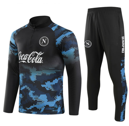 Traje de entrenamiento rojo del Napoli 2024-25 S-2XL