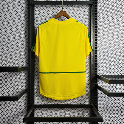 2002 Brazil home Retro S-XXL