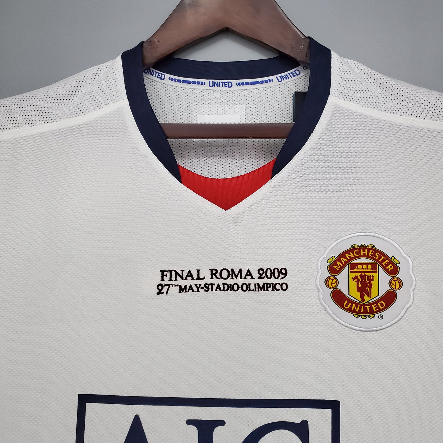 2008-09 Manchester United Champions League away white Retro S-XXL