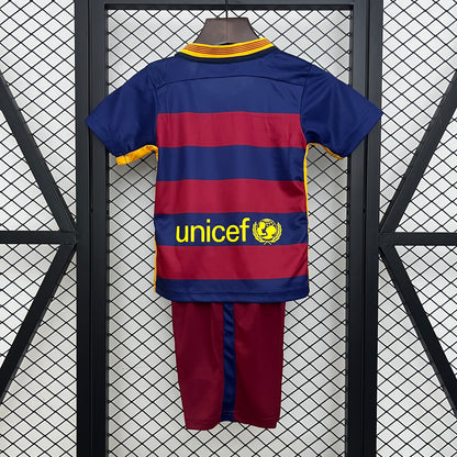 2015-16 Barcelona Home KIDS 16-28