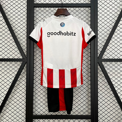 2025-26 PSV Eindhoven Home Kids 16-28