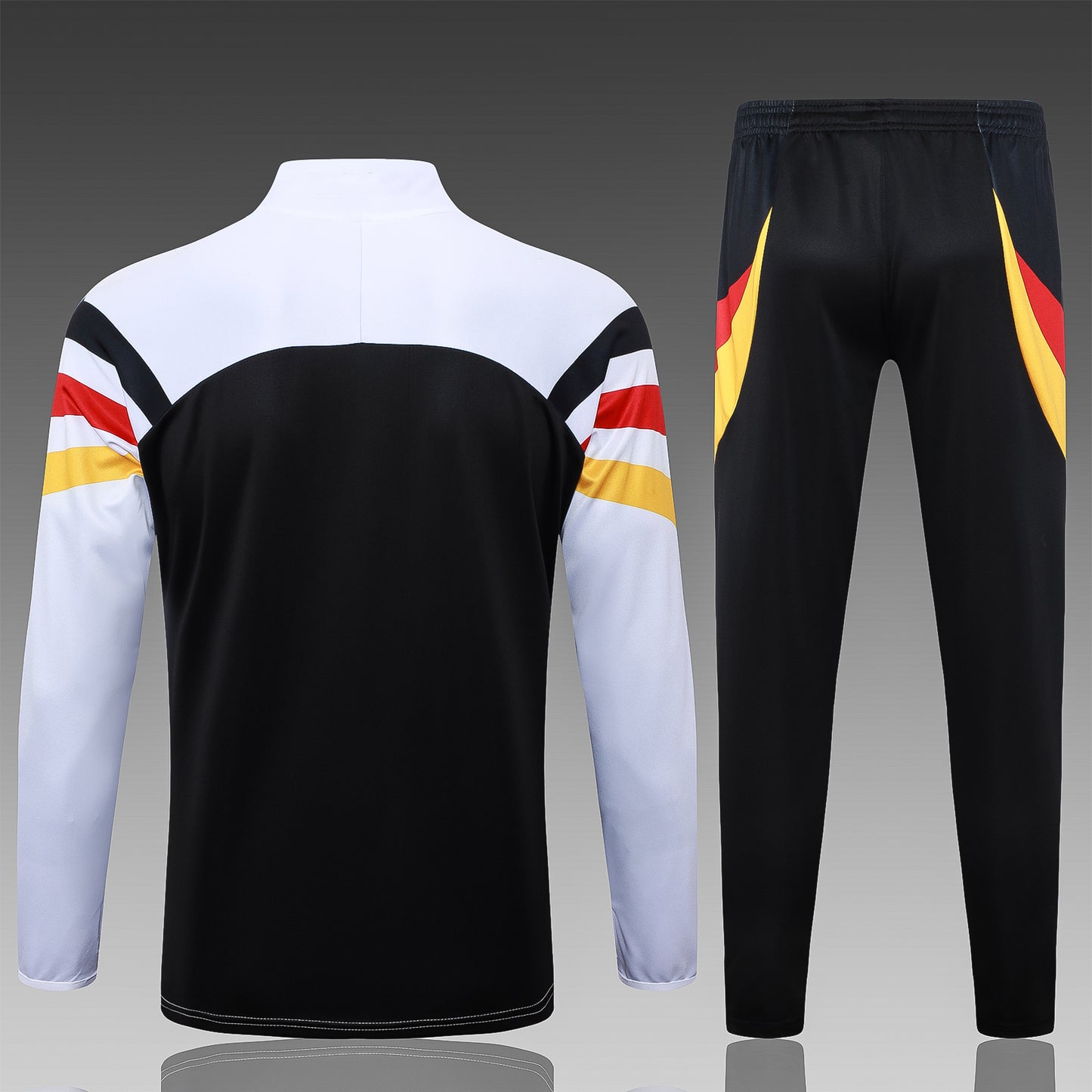 2024-25 German White (sleeves red, yellow and black) training suit S-2XL