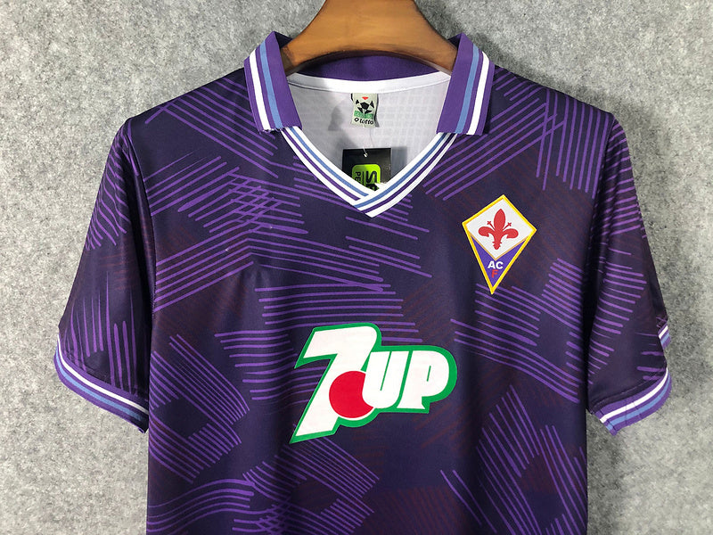 1992-93 ACF Fiorentina Home Retro S-XXL