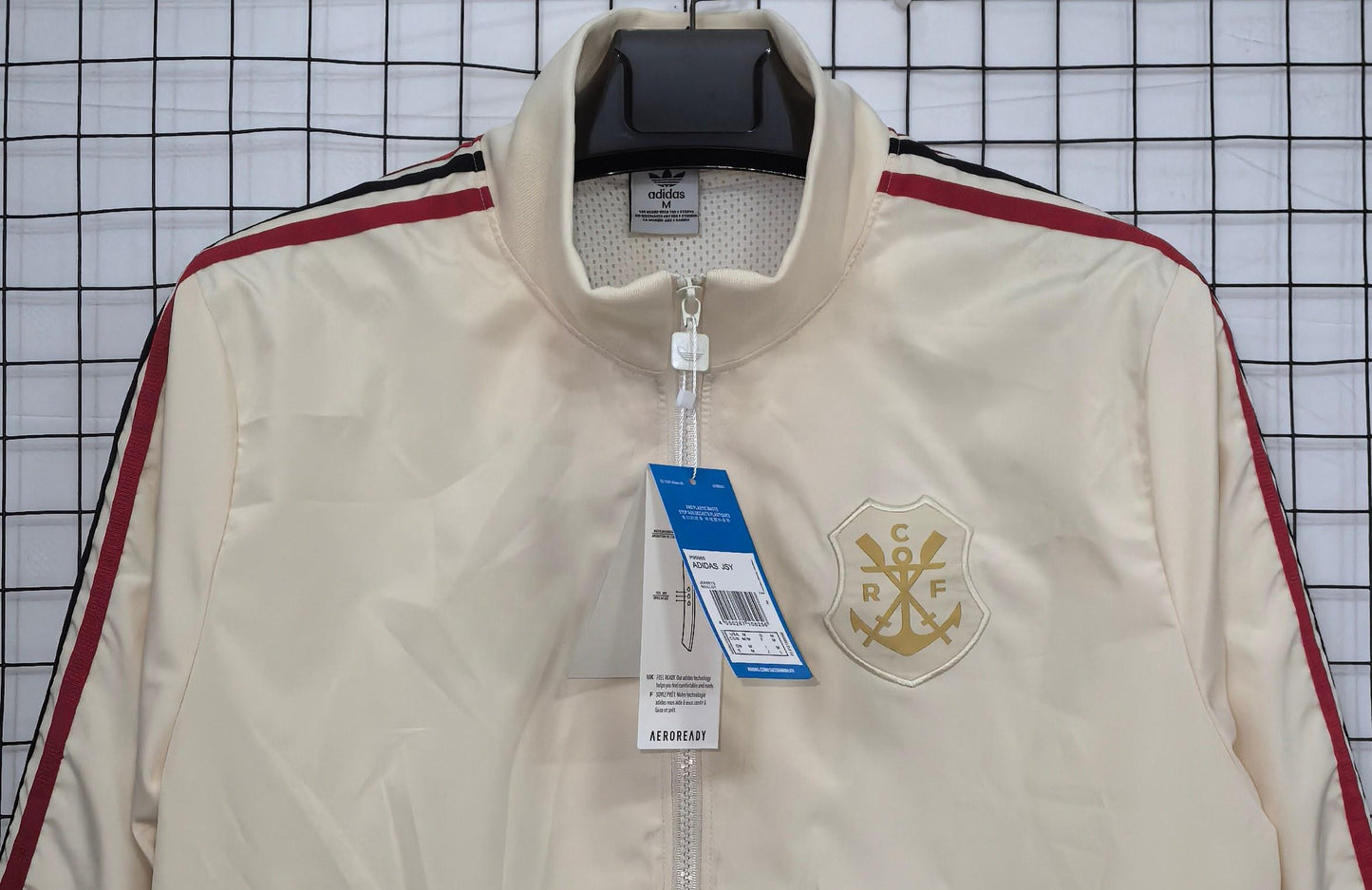 2025-26 Flamengo Beige Waterproof Windbreaker S-2XL