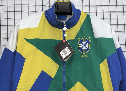 1993-94 Brazil Retro Windbreaker S-2XL