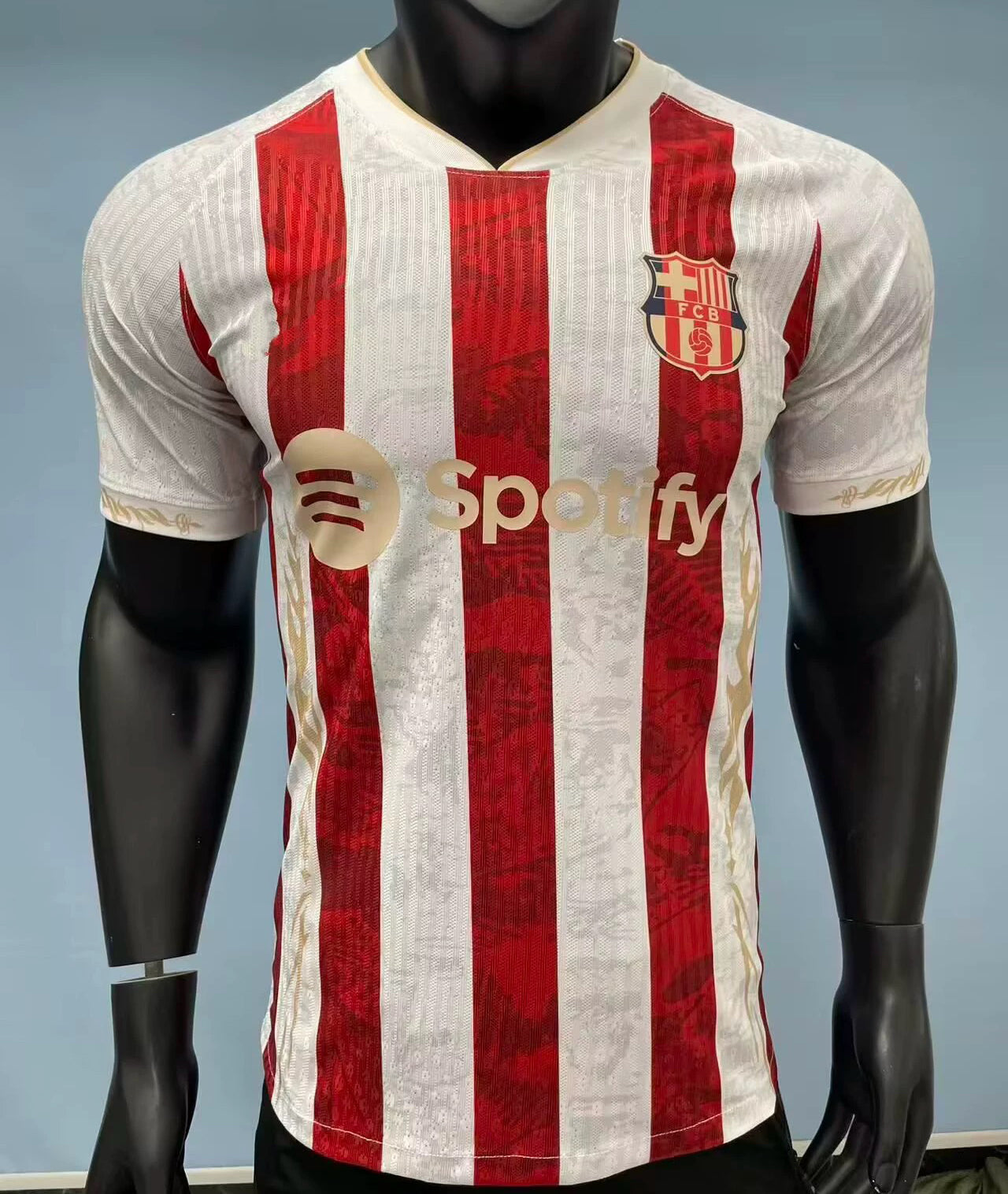 2025-26 Barcelona Special Red Stripe Player S-2XL
