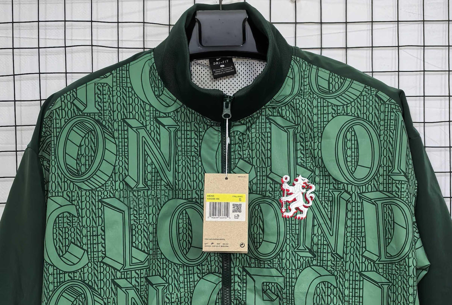 2025-26 Chelsea Green Waterproof Windbreaker S-2XL